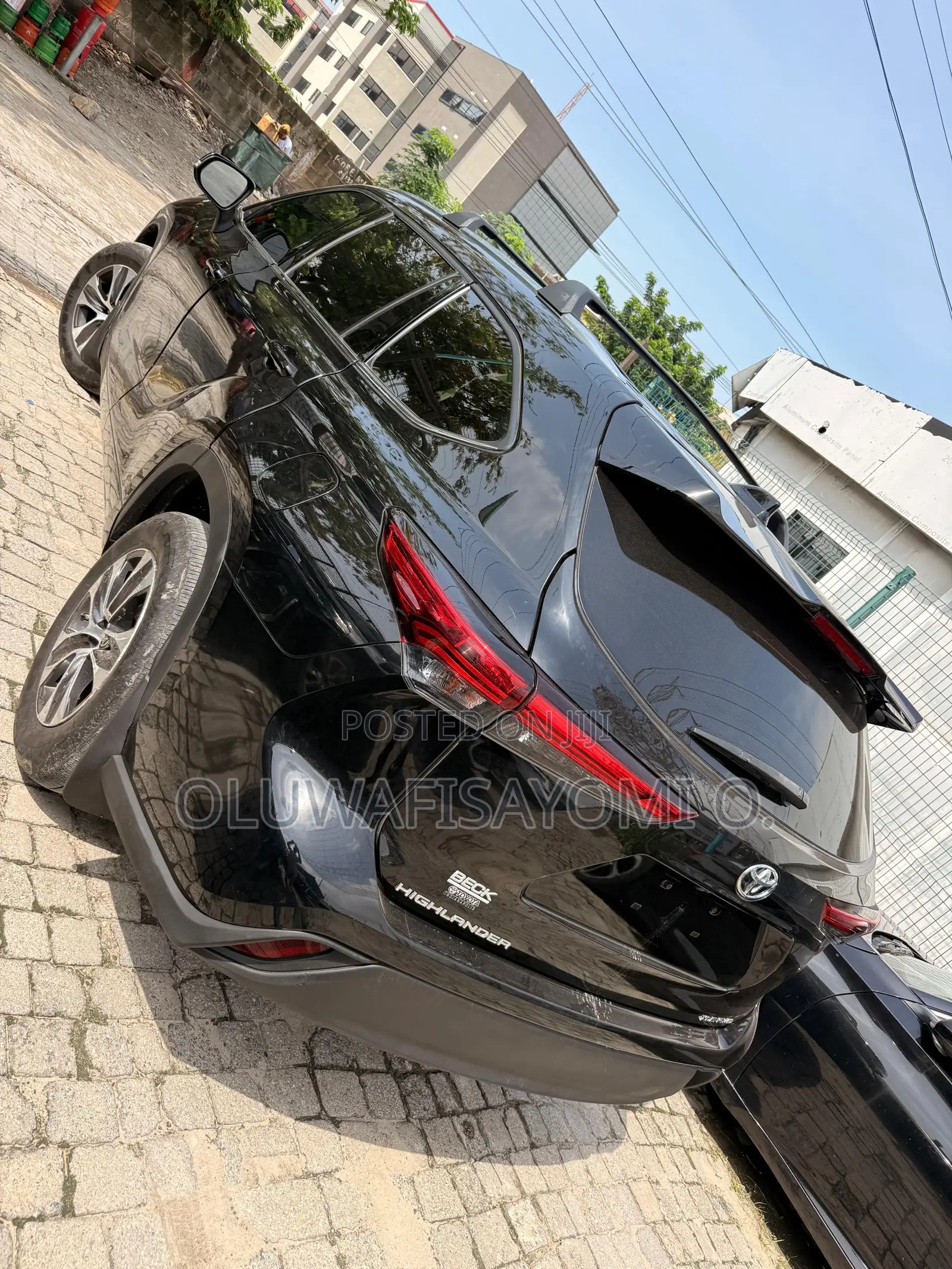 Toyota Highlander XLE AWD 2020 Black