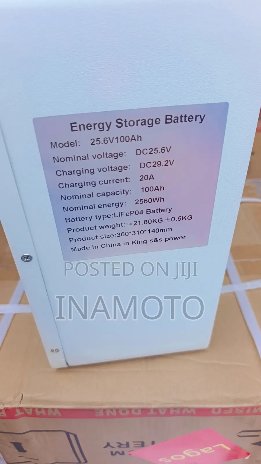 2.5kwh 24v Lithium Iron Battery