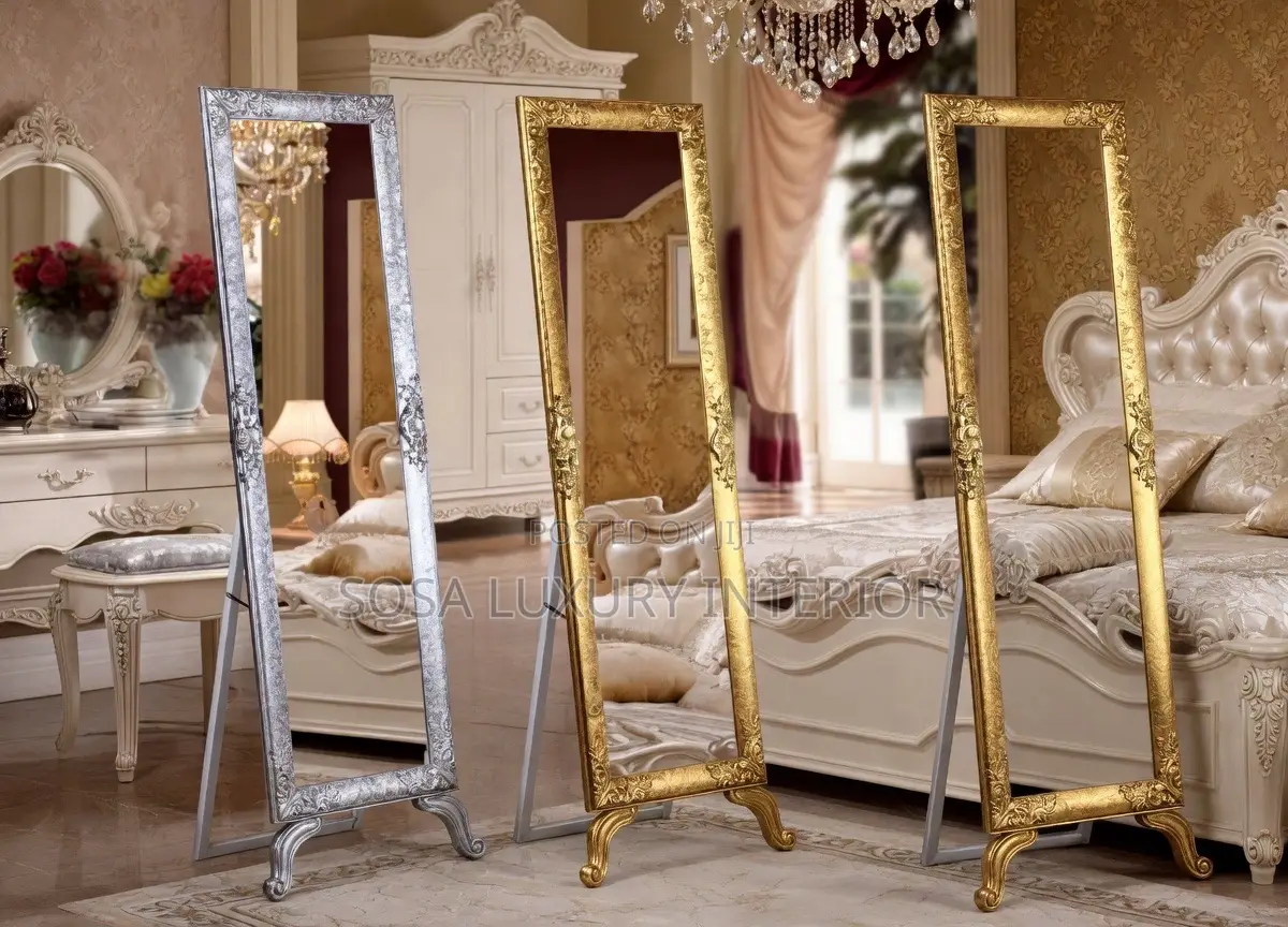 Brand New Ornate Full Length Standing Mirror