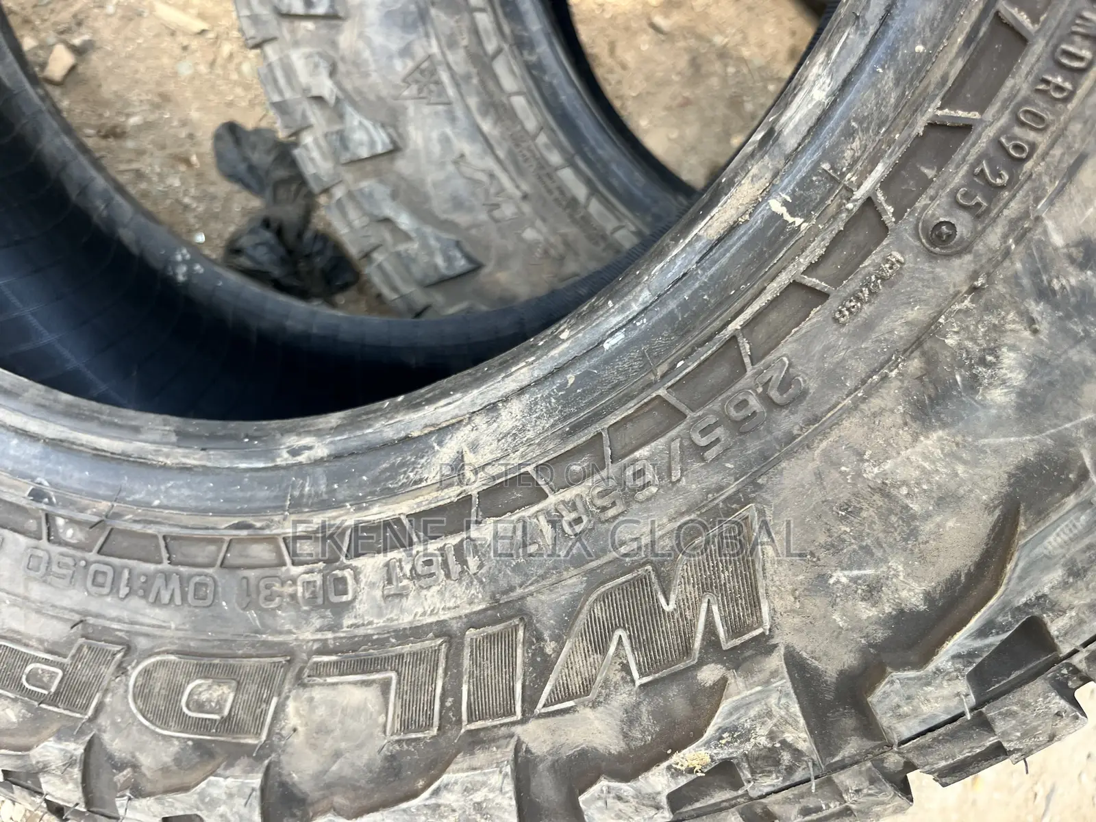 265/65/17 Caterpillar Teeth High Quality