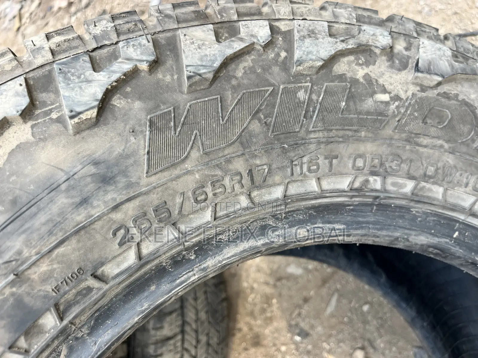 265/65/17 Caterpillar Teeth High Quality