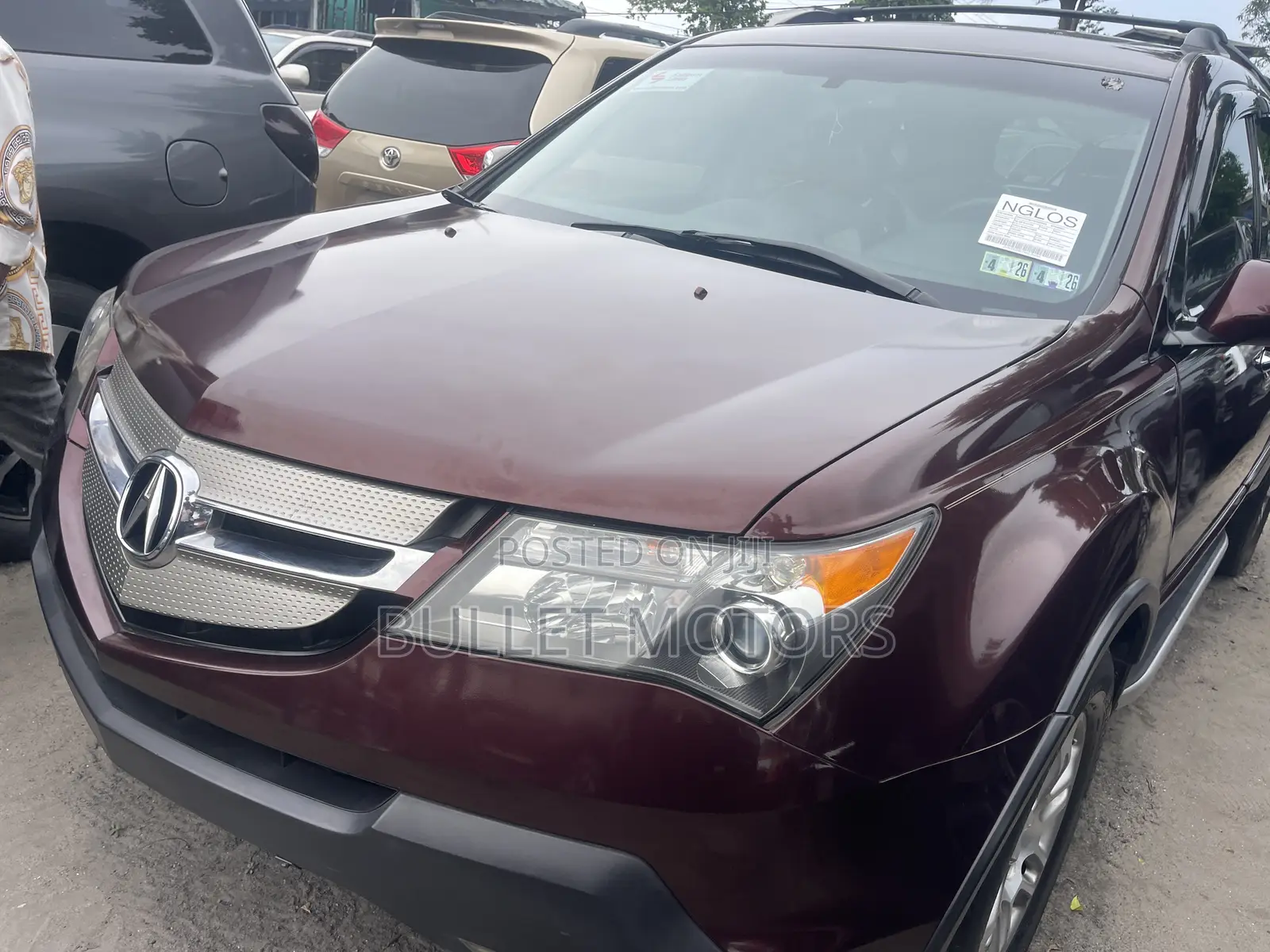 Acura MDX SUV 4dr AWD (3.7 6cyl 5A) 2008 Burgundy
