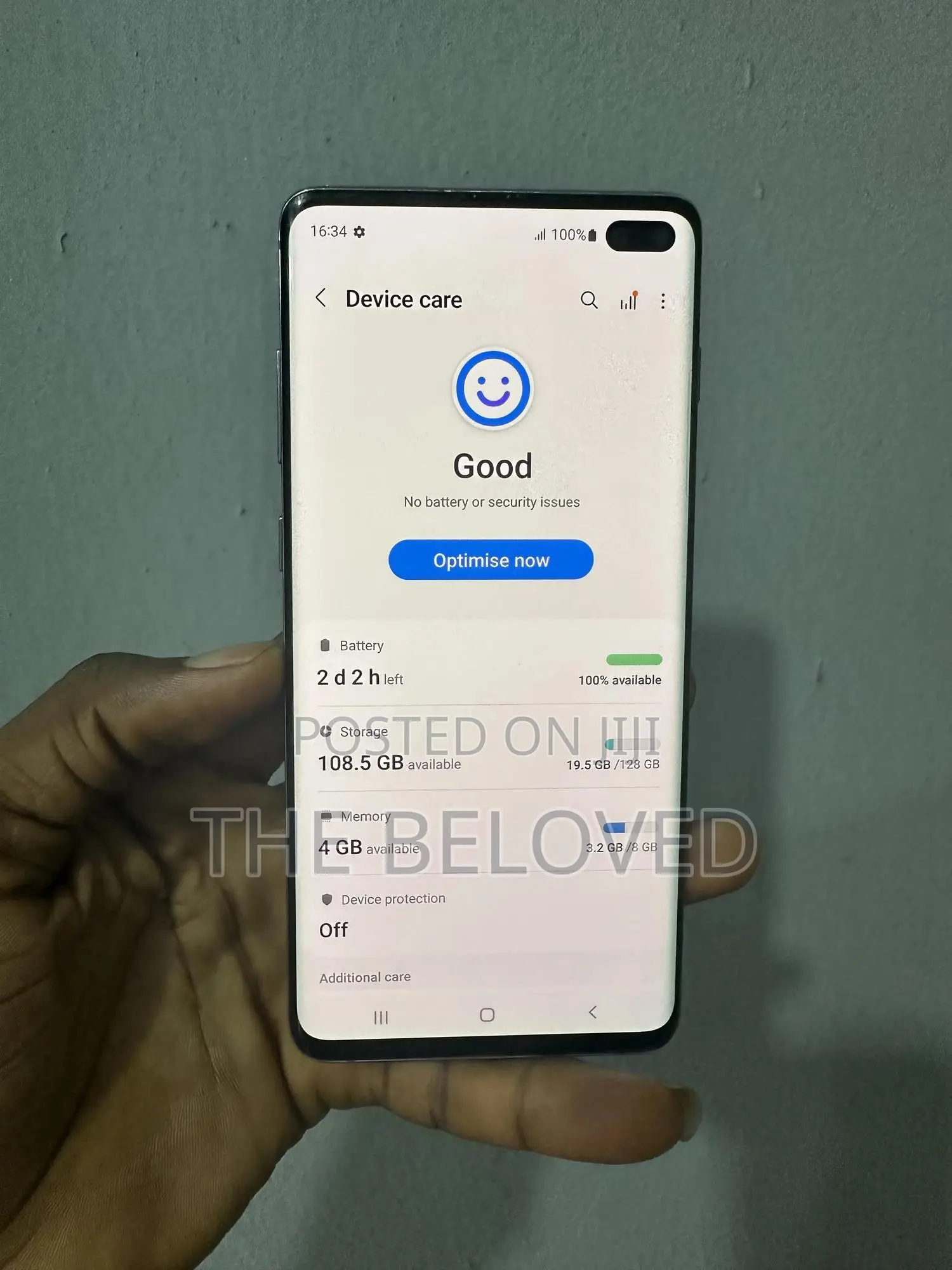 Samsung Galaxy S10 Plus 128 GB Black