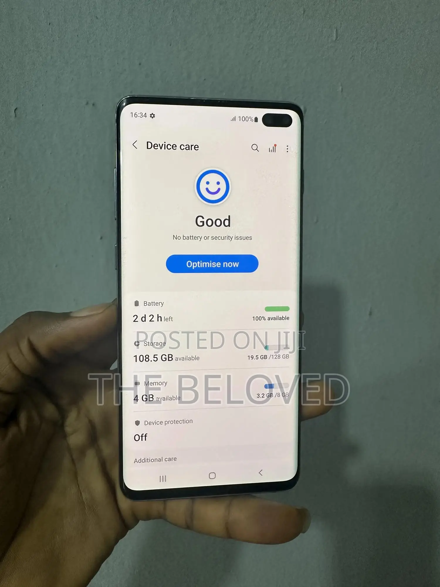 Samsung Galaxy S10 Plus 128 GB Black