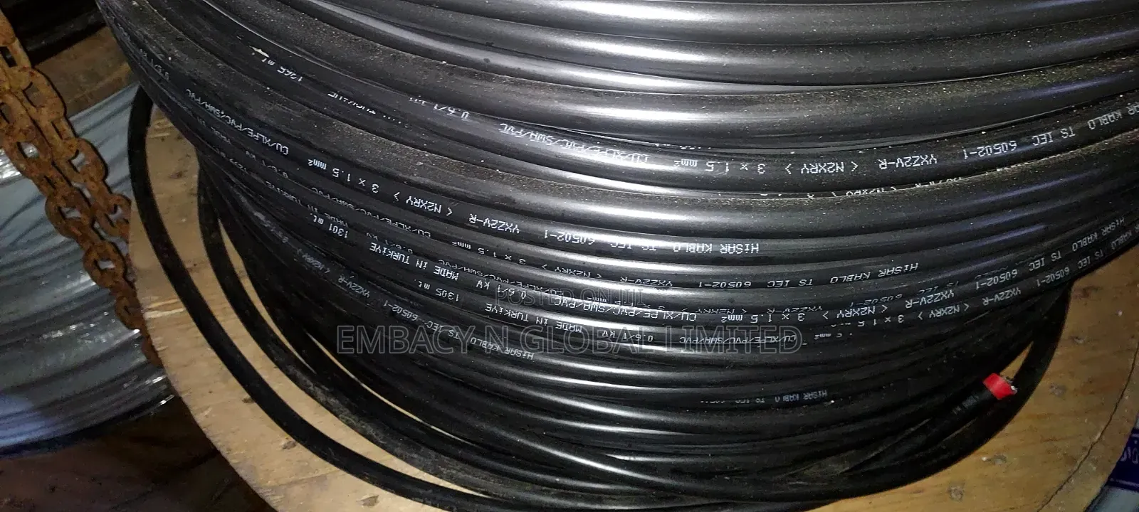 1.5mm 3core Armoured Electric Cable