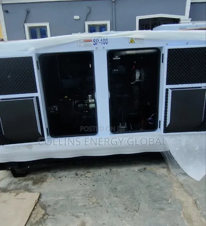 100kva Brand New Uk Perkins Soundproof Copper Coil Generator
