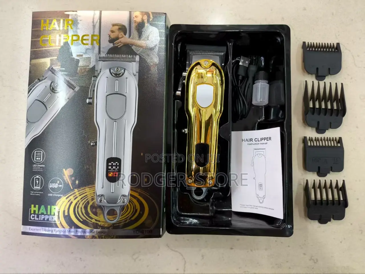 Kline Cut Digital Hair Clipper