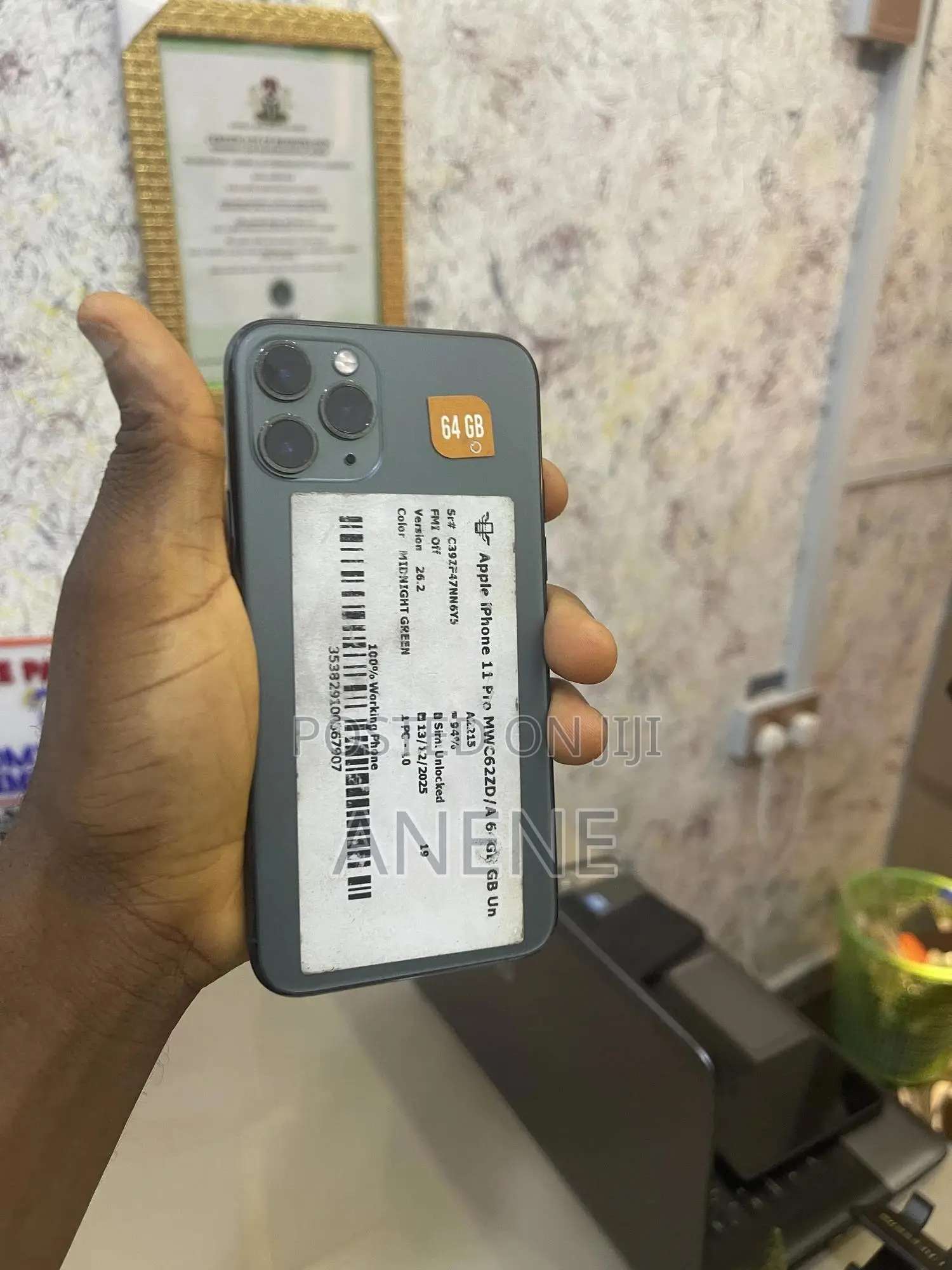 Apple iPhone 11 Pro 64 GB Gray