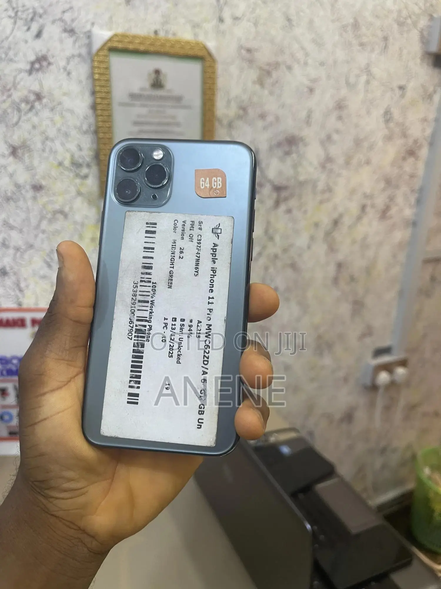 Apple iPhone 11 Pro 64 GB Gray