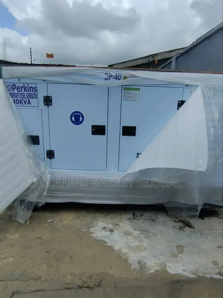 40kva Brand New Uk Perkins Soundproof Copper Coil Generator