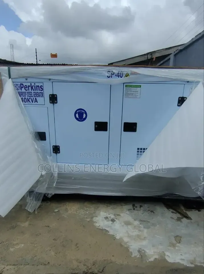 40kva Brand New Uk Perkins Soundproof Copper Coil Generator