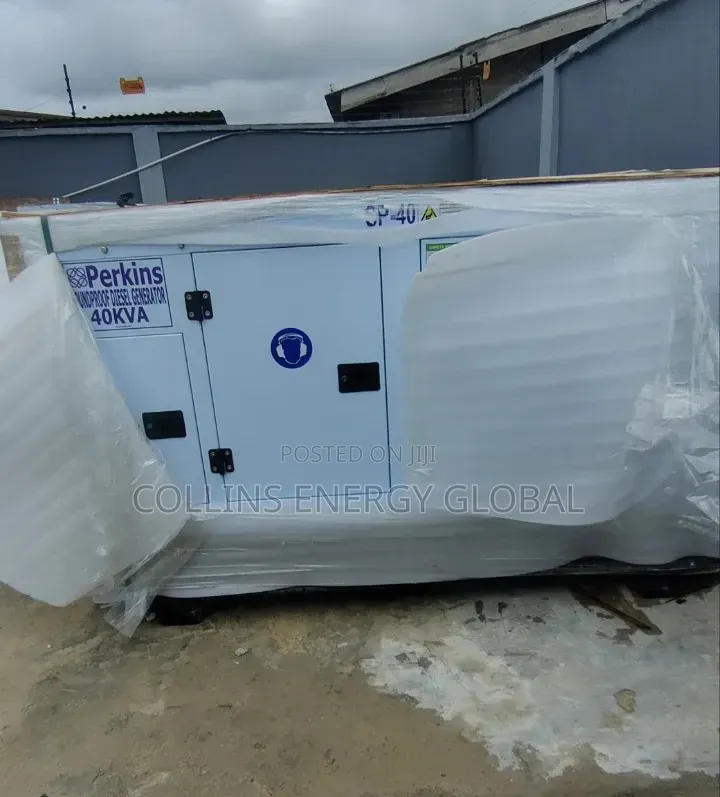 40kva Brand New Uk Perkins Soundproof Copper Coil Generator