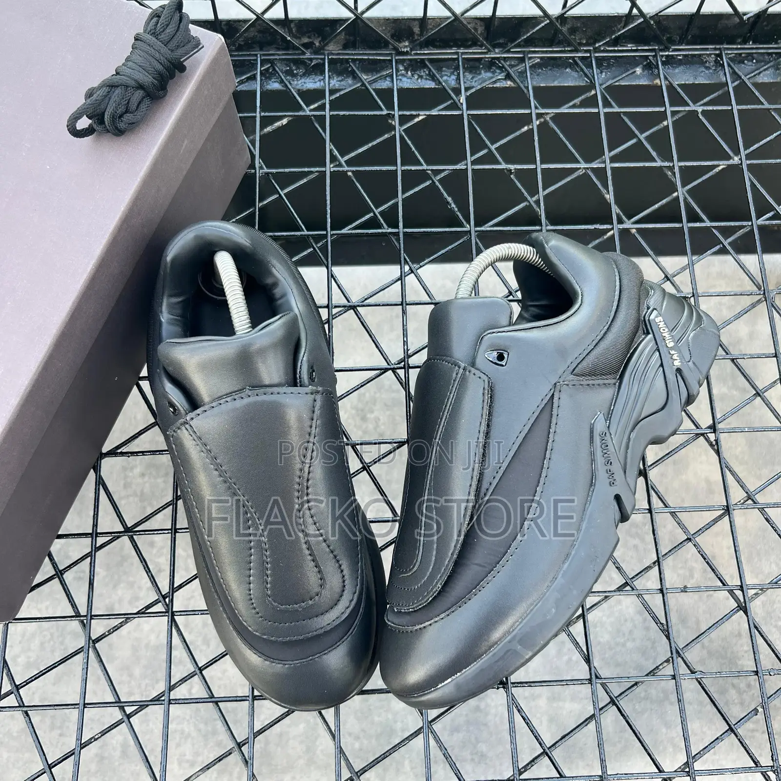 Original Raf Simons Antei Leather Sneakers