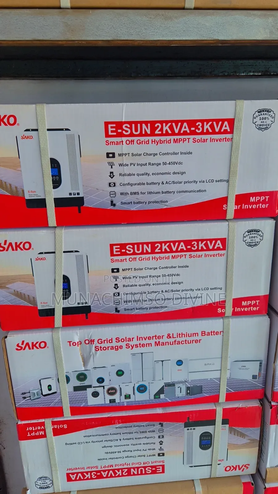 2kva Sako Smart Off Grid Hybrid MPPT Solar Inverter
