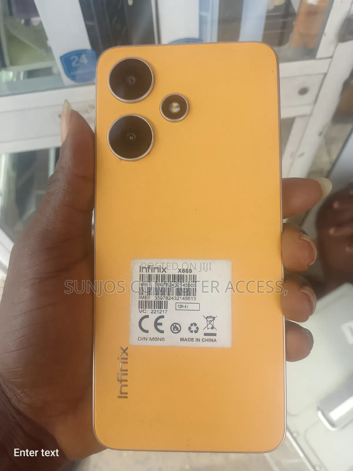 Infinix Hot 30i 128 GB Orange