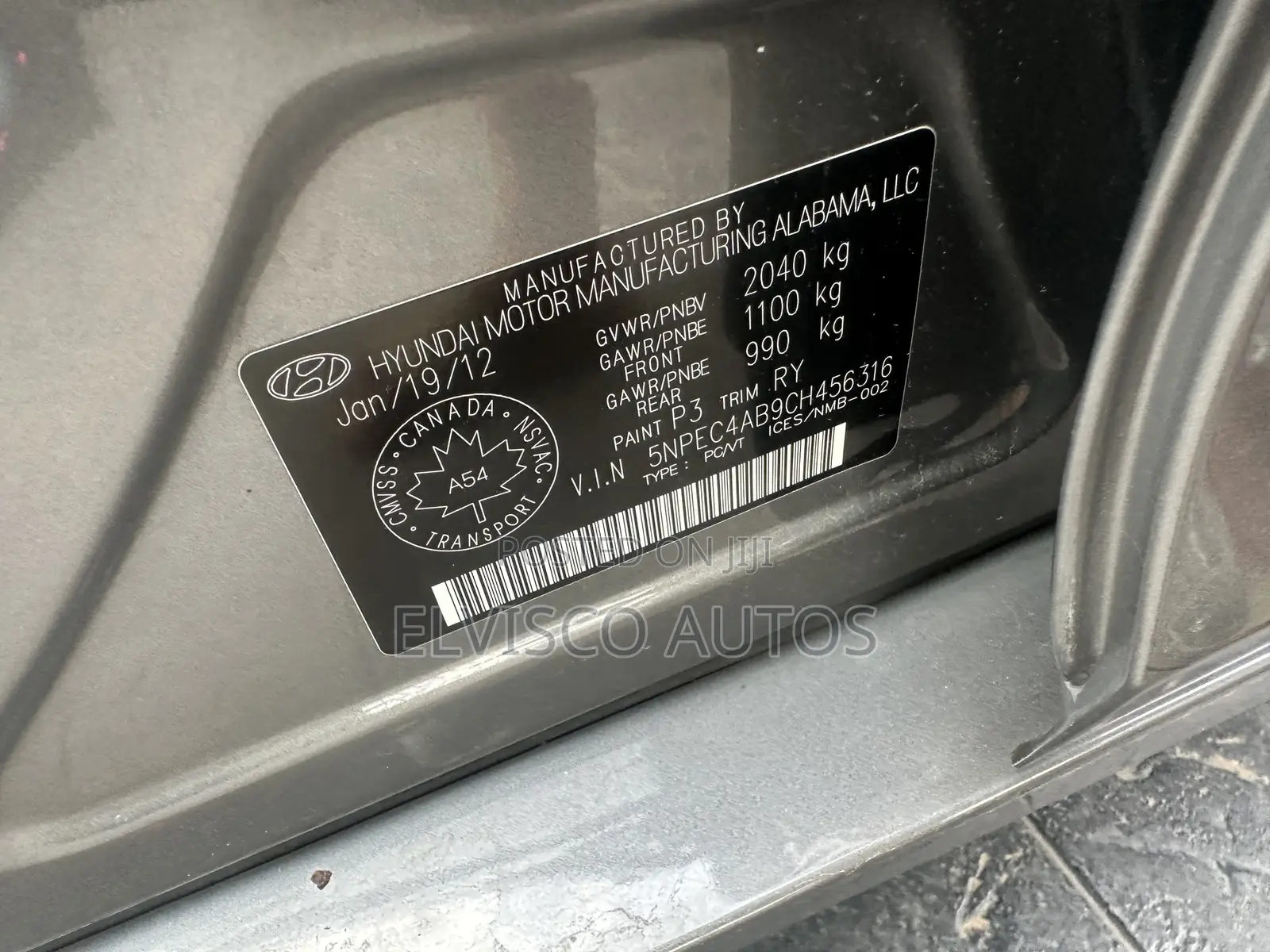 Hyundai Sonata SE Sedan FWD (2.4L 4cyl 6A) 2013 Gray