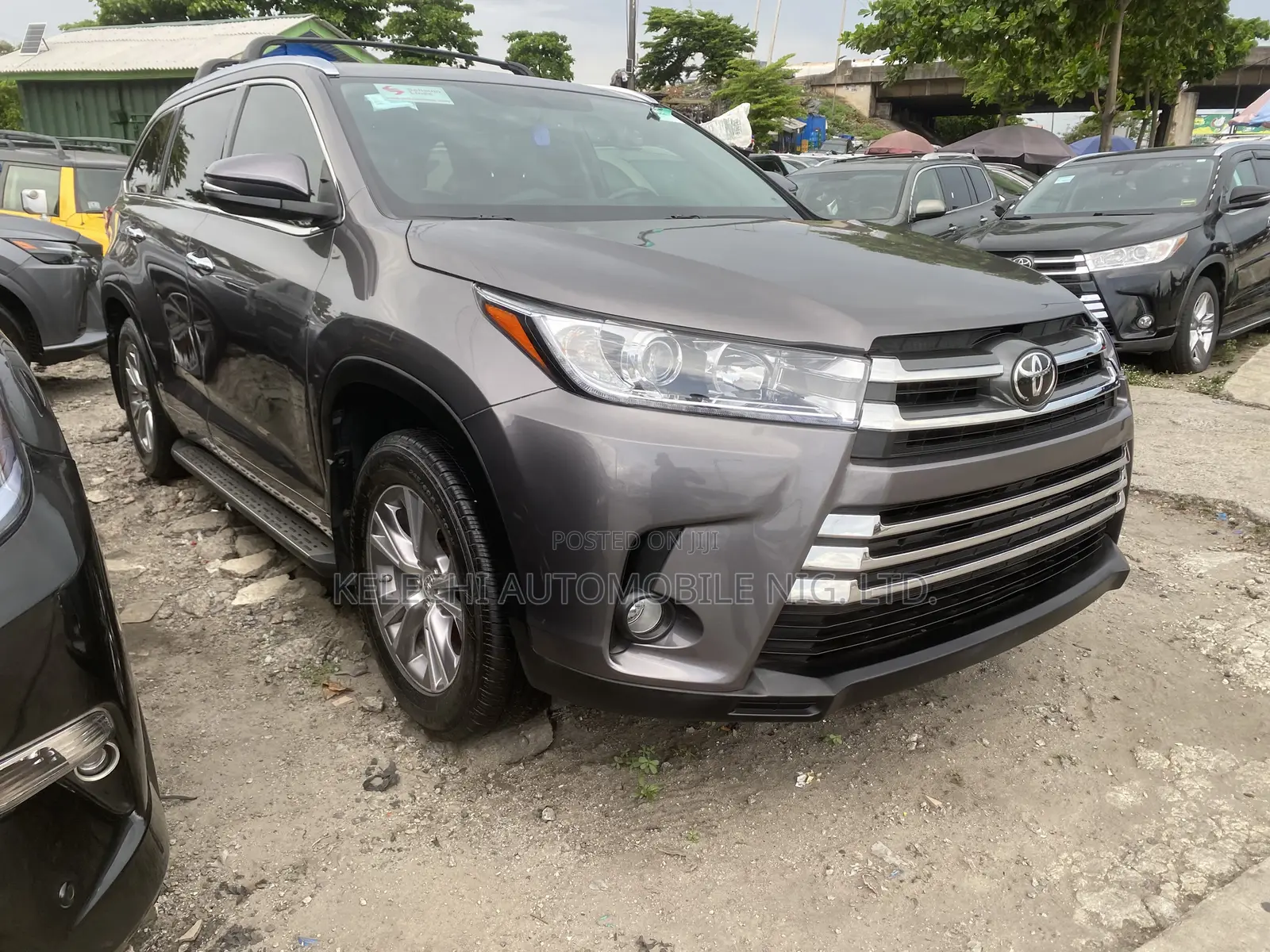 Toyota Highlander XLE V6 4x4 (3.5L 6cyl 6A) 2016 Gray