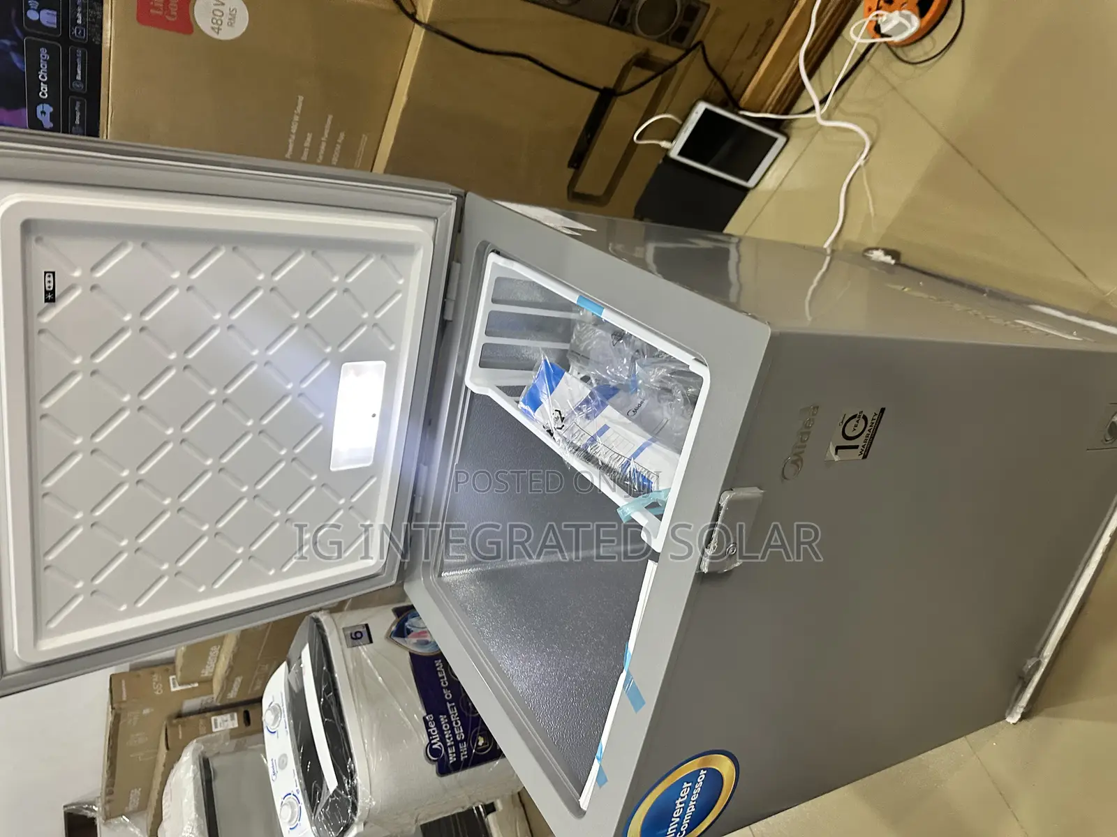 143l Inverter Freezer With 10years Warranty
