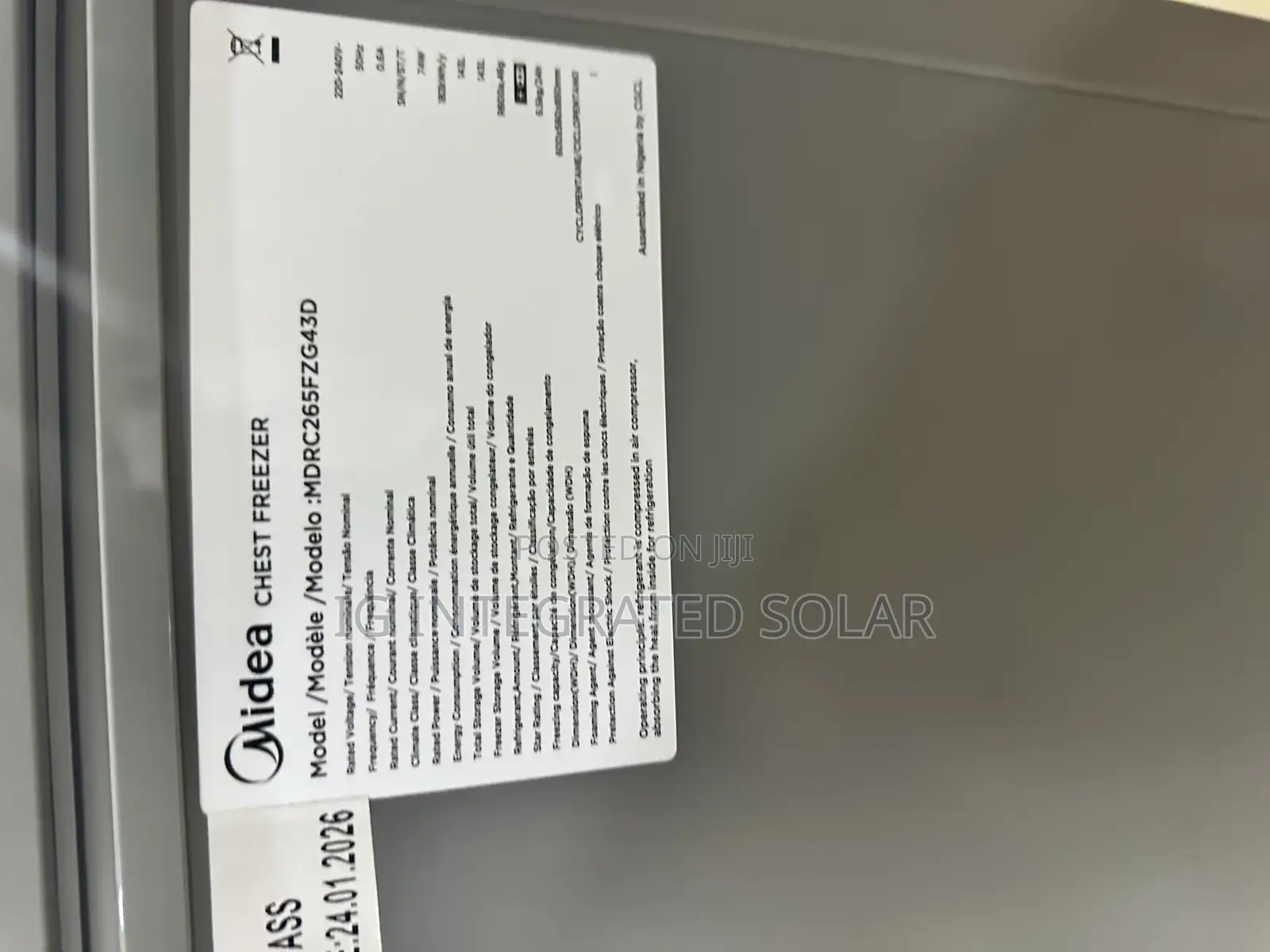 143l Inverter Freezer With 10years Warranty