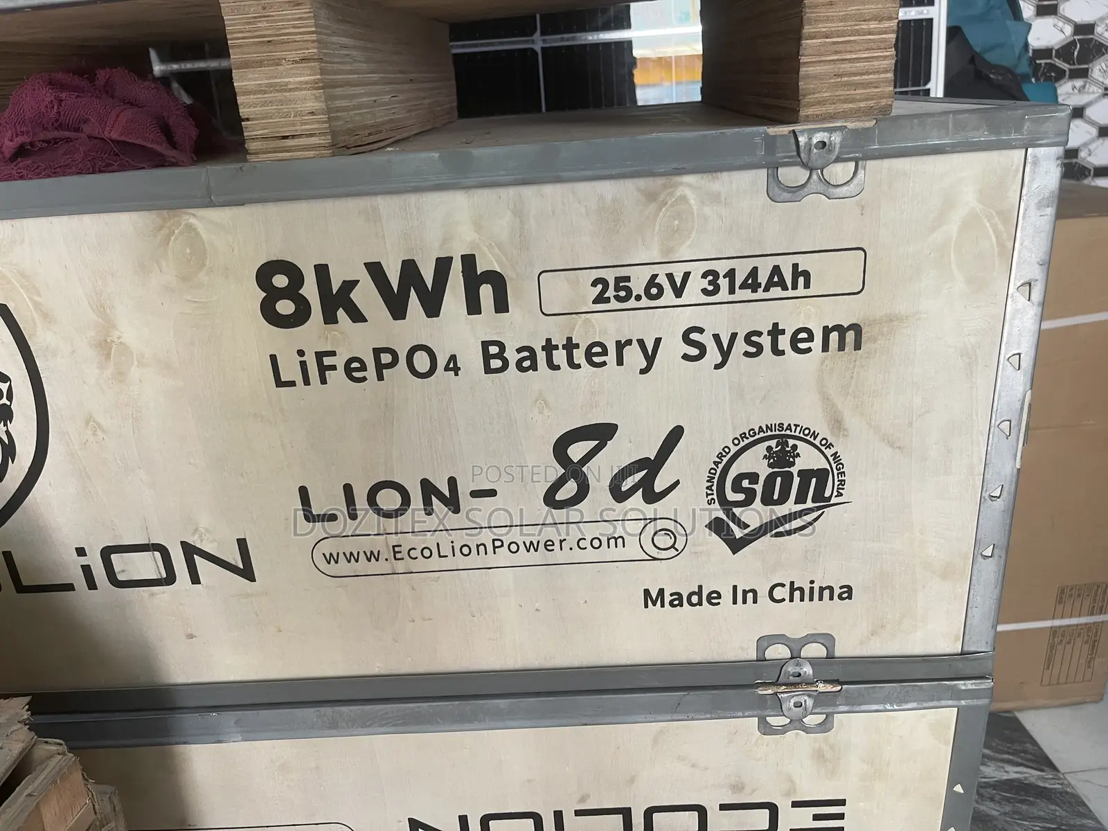 8kw/24v Ecolion Lithium Battery