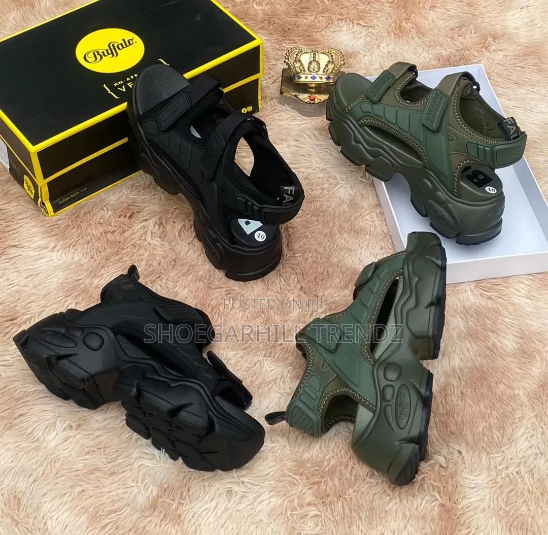 Mens Buffalo Trekkers Sandals