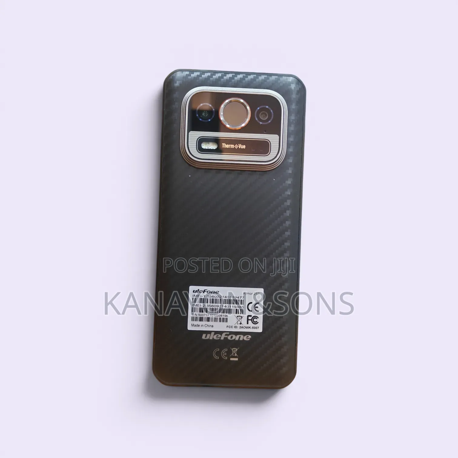 New Ulefone Armor 25T 256 GB Black