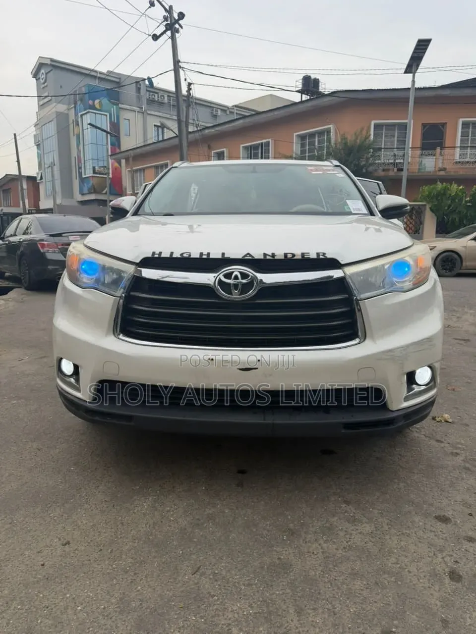 Toyota Highlander Limited 4dr SUV (3.5L 6cyl 6A) 2014 White