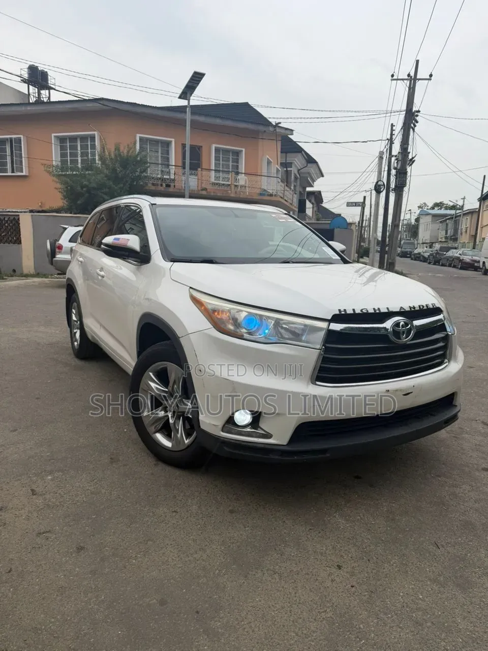 Toyota Highlander Limited 4dr SUV (3.5L 6cyl 6A) 2014 White