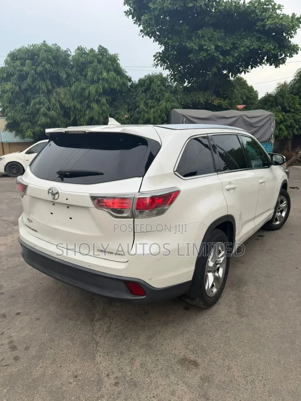 Toyota Highlander Limited 4dr SUV (3.5L 6cyl 6A) 2014 White
