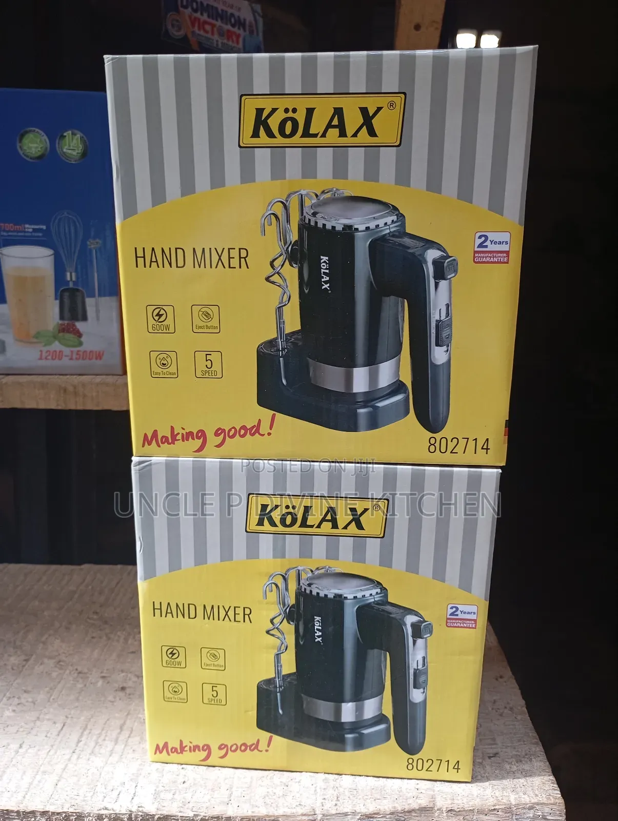 Kolax 5 Speed Hand Mixer, 600w.