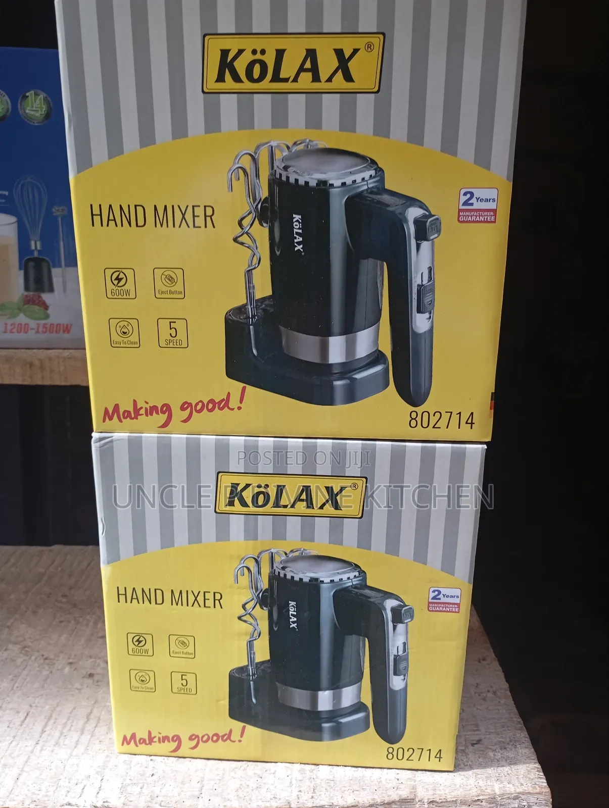 Kolax 5 Speed Hand Mixer, 600w.