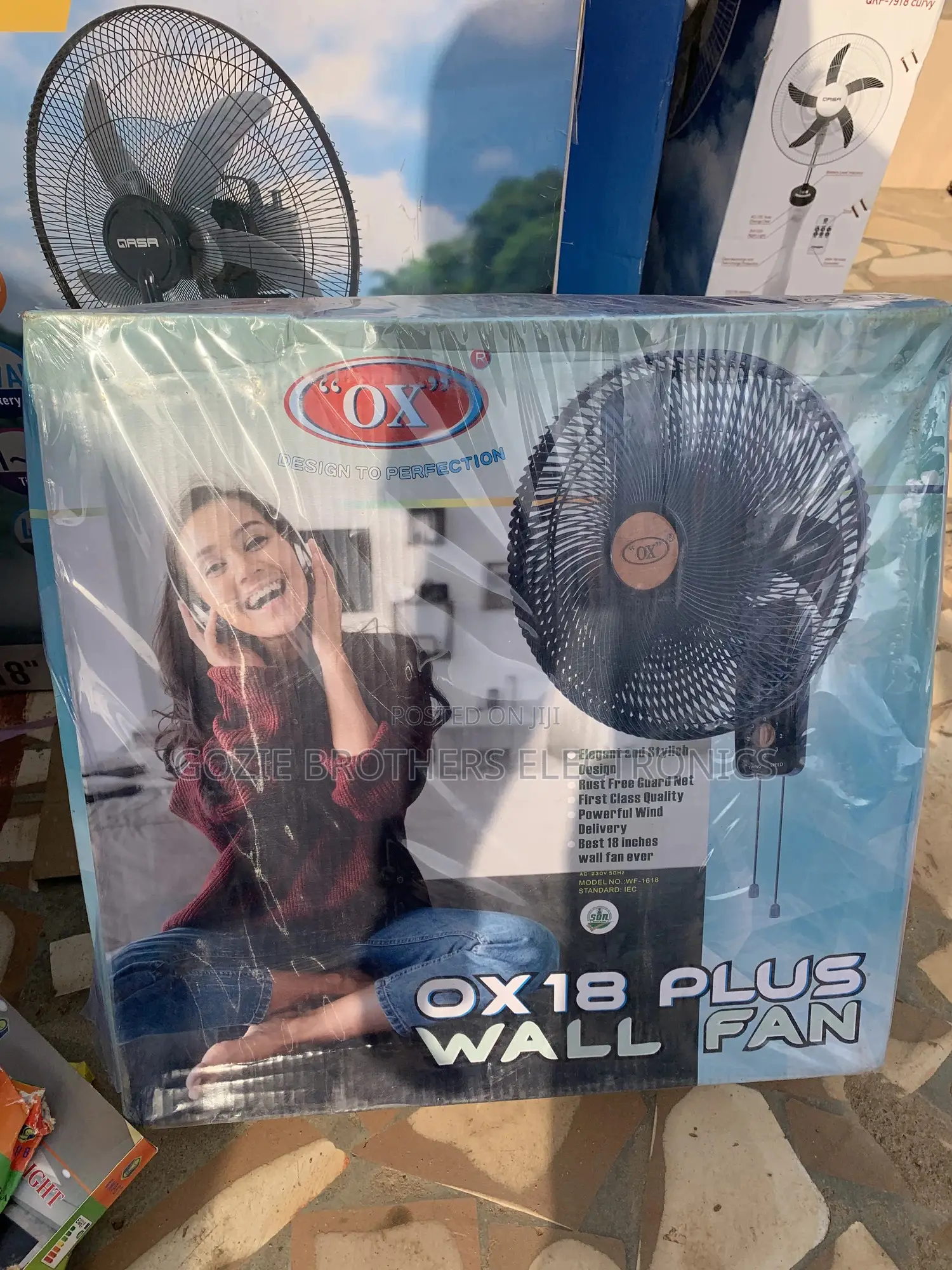 Ox Wall Fan 18 Inches