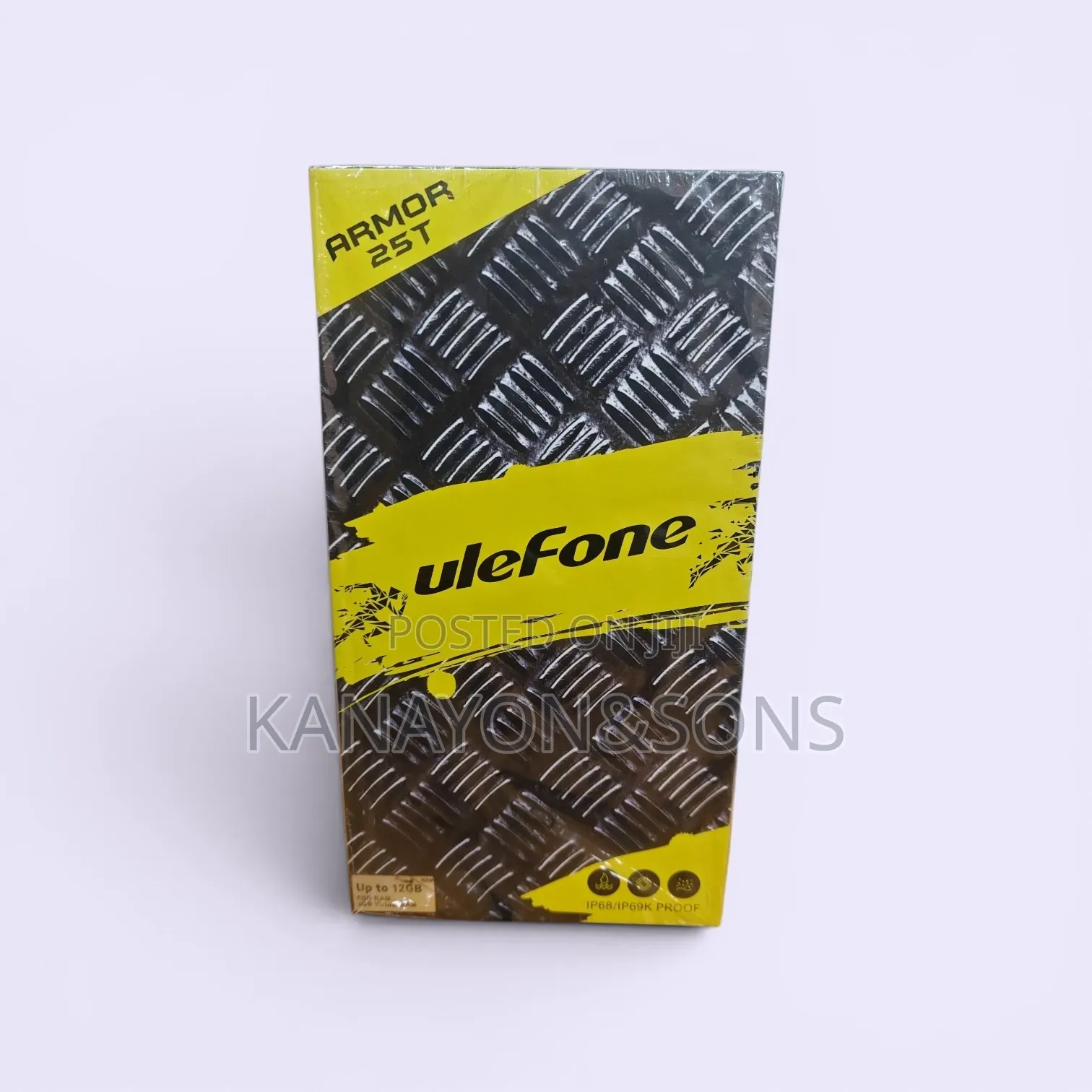 New Ulefone Armor 25T 256 GB Black