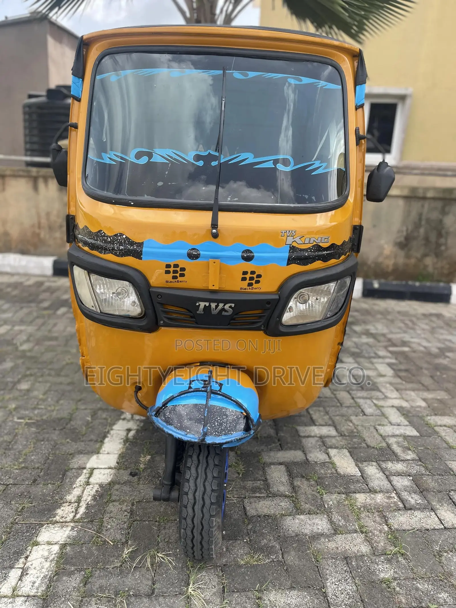 TVS King Deluxe Plus iTouch Start 2024 Yellow