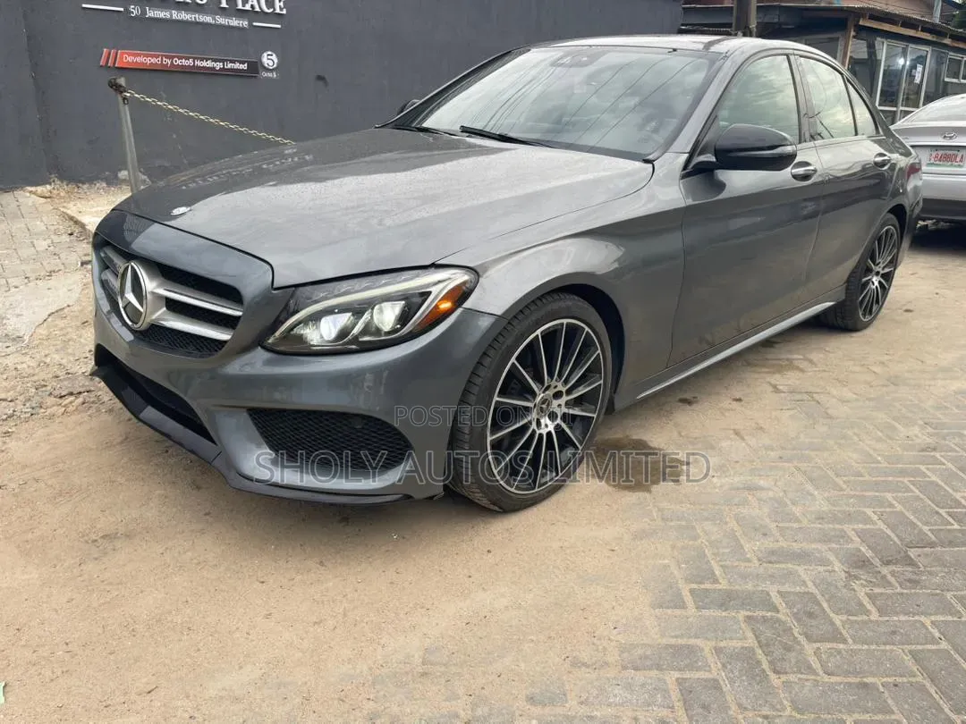 Mercedes-Benz C300 Base C300 AWD 4MATIC Sedan 2018 Gray