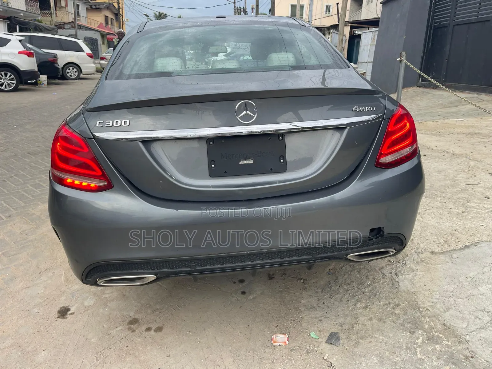 Mercedes-Benz C300 Base C300 AWD 4MATIC Sedan 2018 Gray
