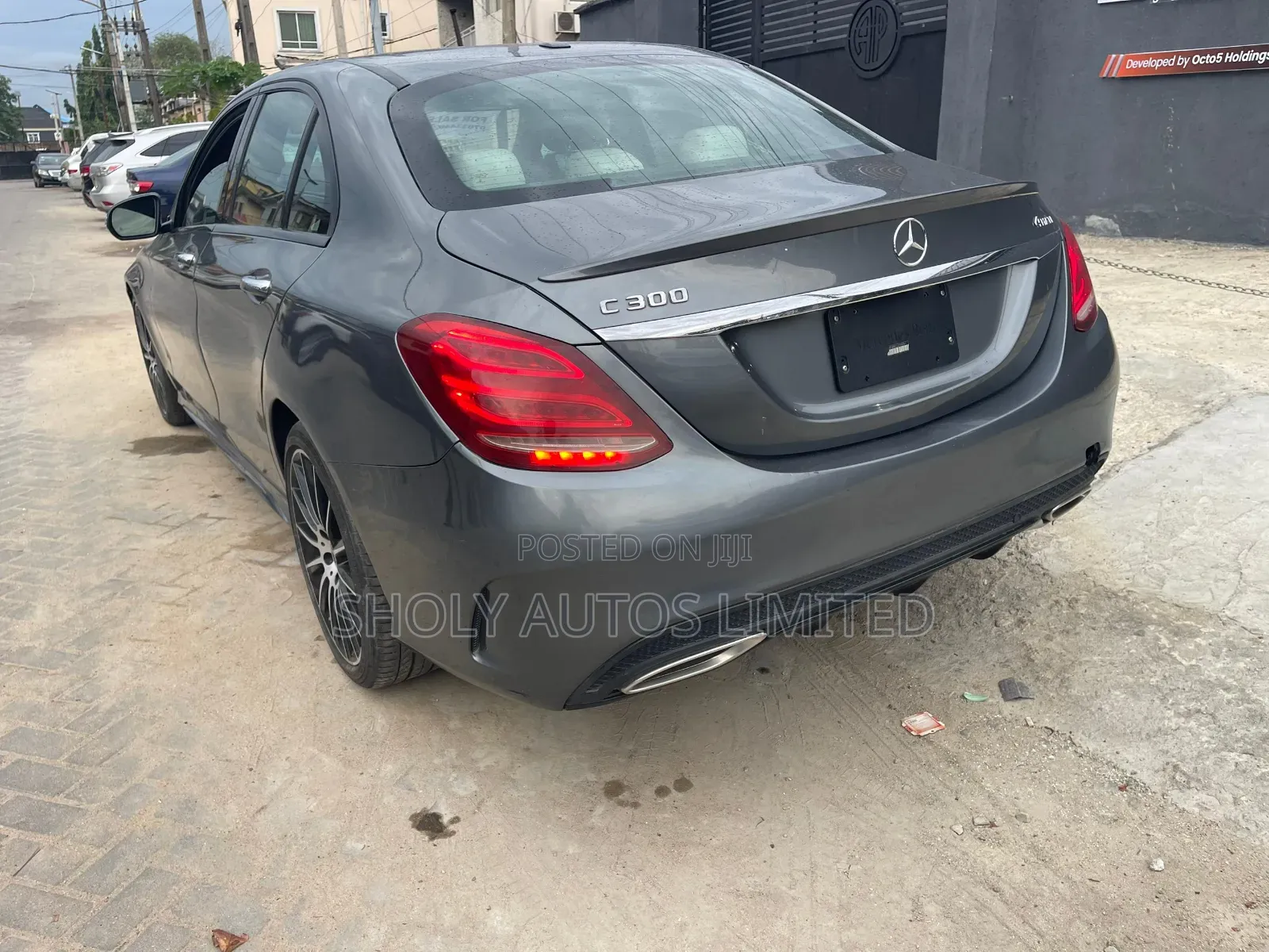 Mercedes-Benz C300 Base C300 AWD 4MATIC Sedan 2018 Gray