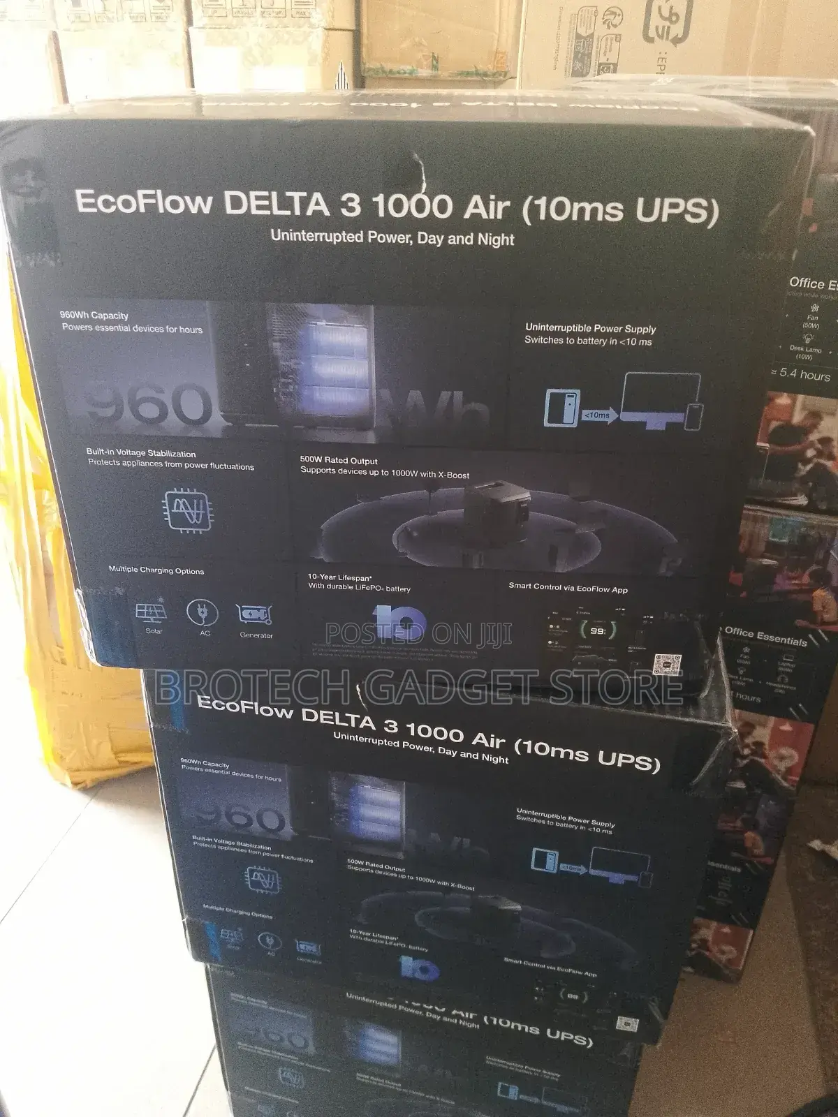 Ecoflow Delta 3 1000 Air 1kw With 2 Years Warranty