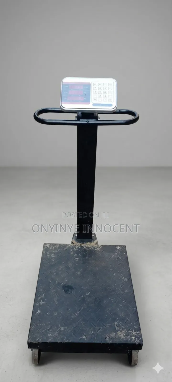 Heavy-Duty 600kg Digital Platform Scale With Industrial Folding Design
