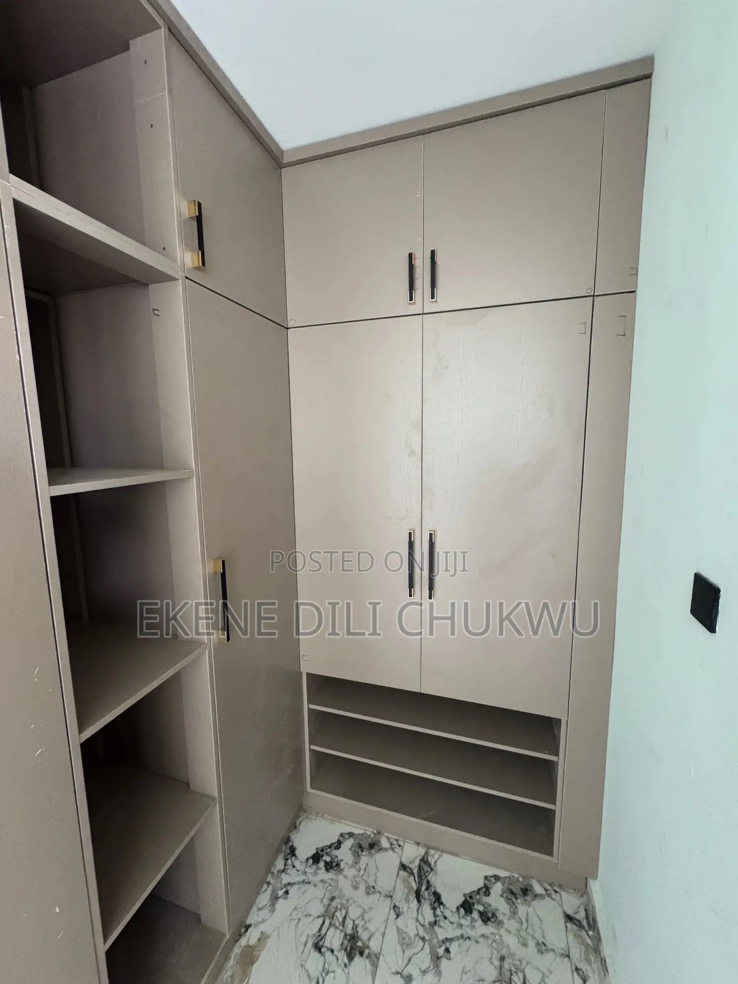 L Shape Wardrobe Closet