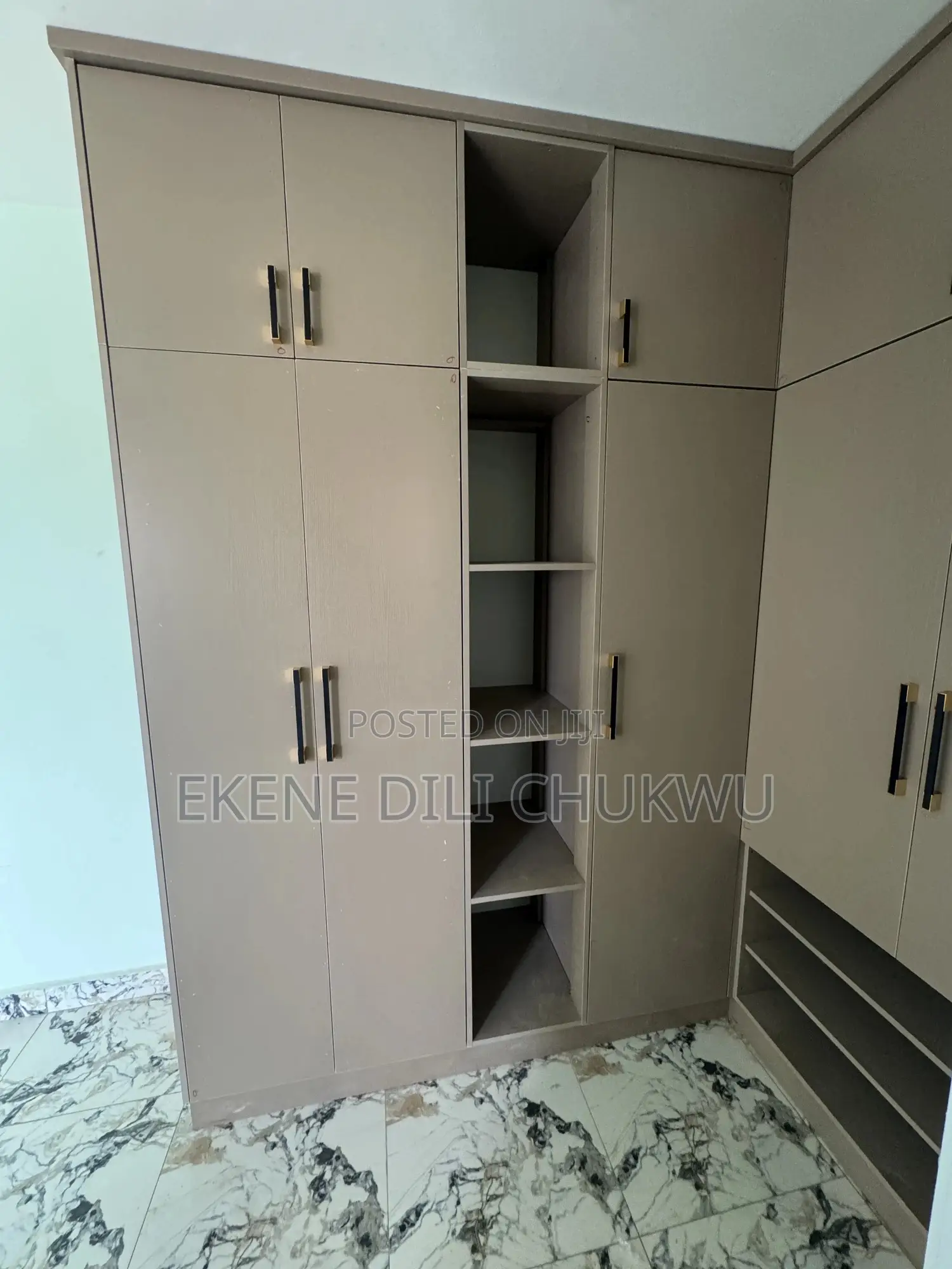 L Shape Wardrobe Closet
