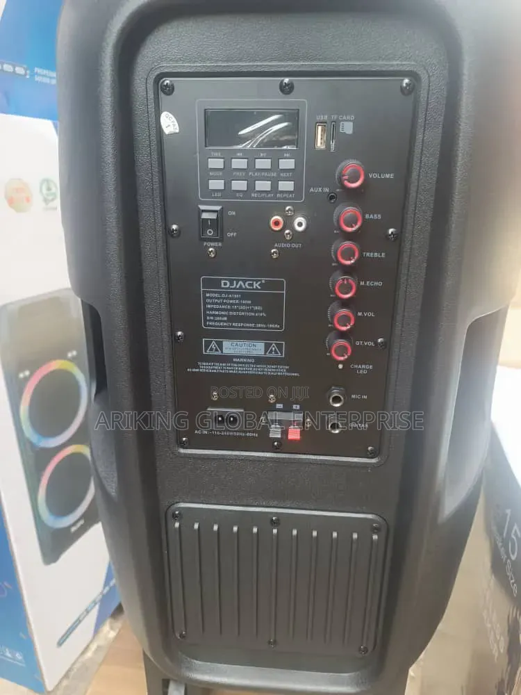 15"Wireless Bluetooth Pa Speaker