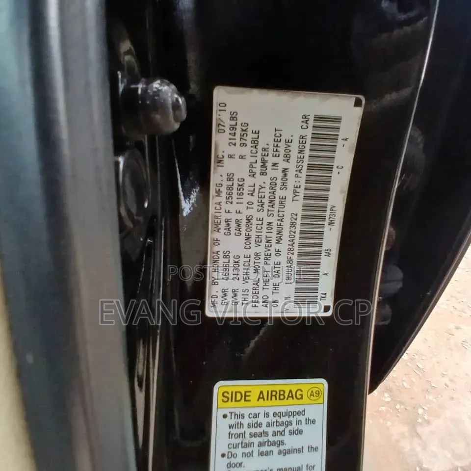 Acura TL 3.5 FWD 2011 Black