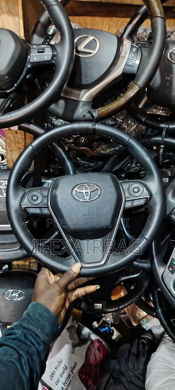 Complete Steering With Airbag Camry 2020 Model
