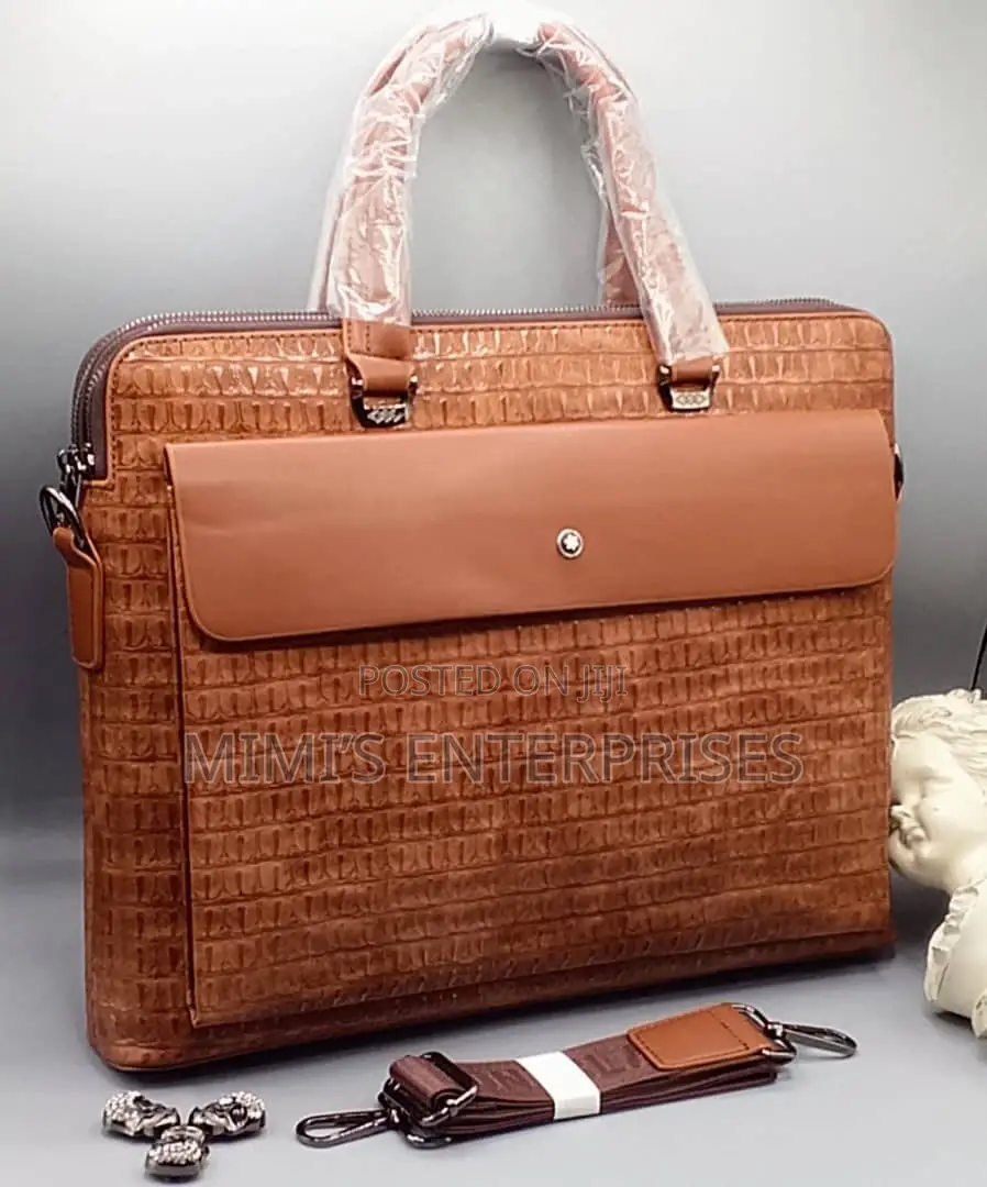 High Quality Leather Laptop Bag