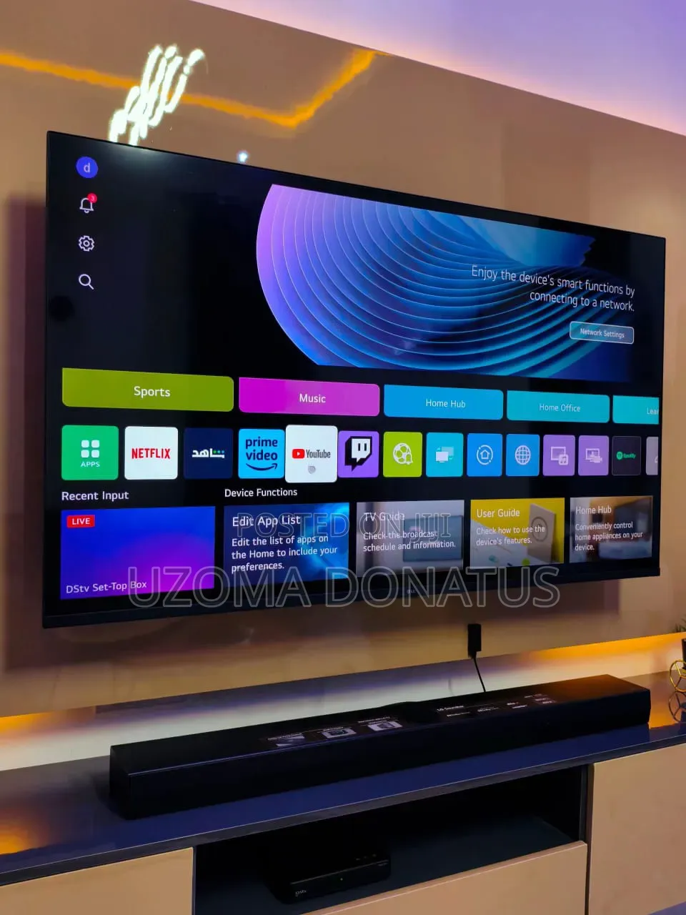 Original Lg Television 50 Inches