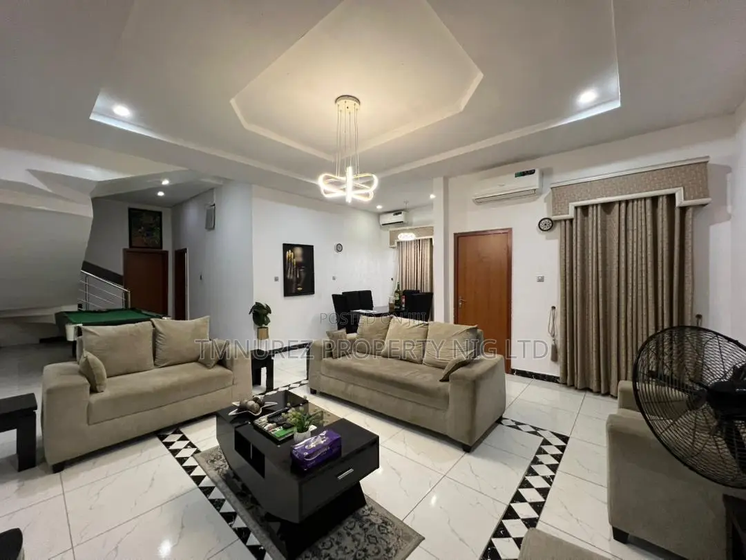 Furnished 4bdrm Duplex in Ikota for rent