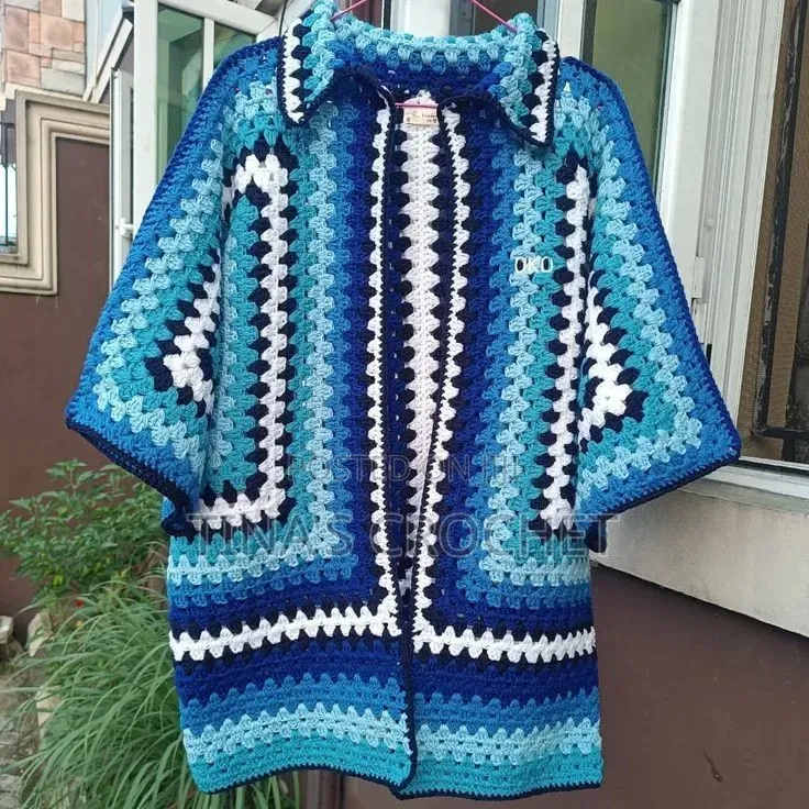 Handmade Crochet Shirt+ Shorts