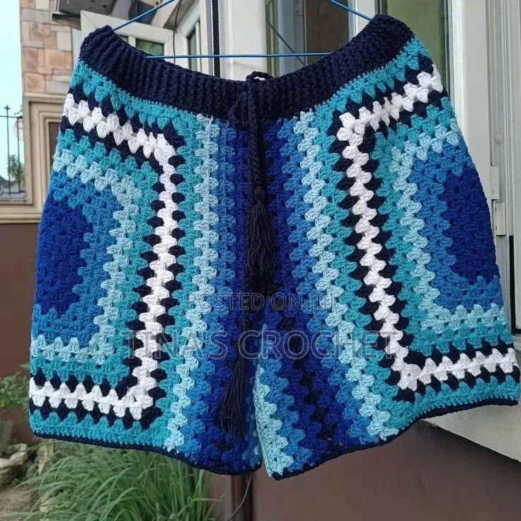 Handmade Crochet Shirt+ Shorts
