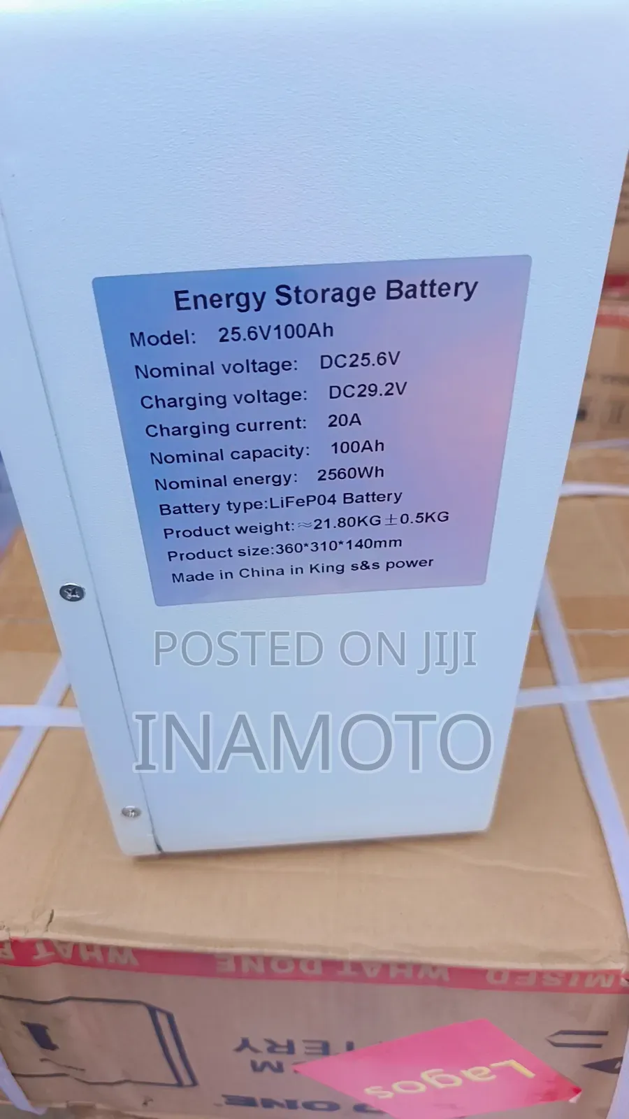 2.56kwh Lithium Battery